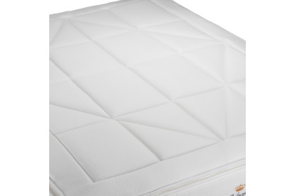 Matelas 80x200 cm Ressorts ensachés et Mémoire de forme - George V