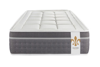 Matelas 90x190 cm Ressorts ensachés et Mémoire de forme - Trente