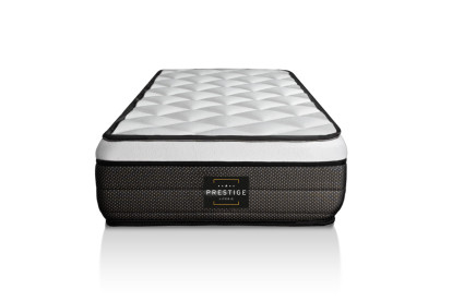 Ensemble Matelas Sommier 120x190 cm - Sommier Blanc (en kit) - Suite