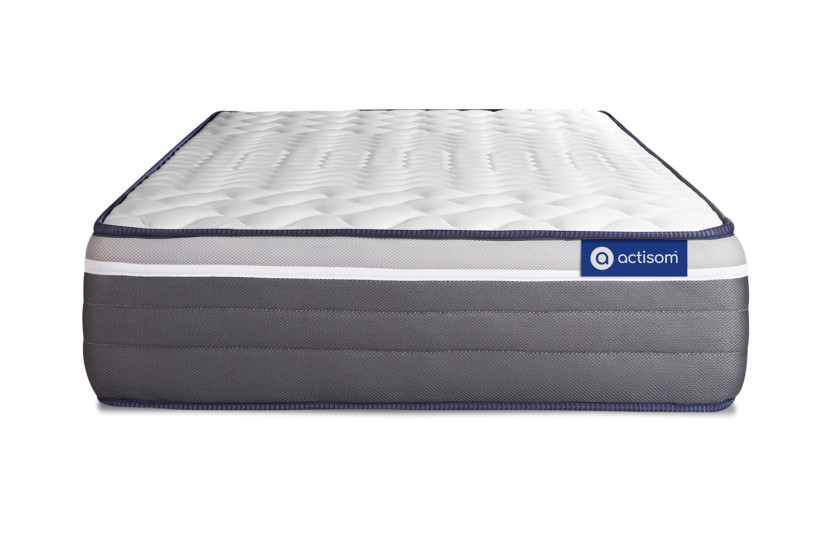 Matelas 80x190 cm Ressorts ensachés et Mémoire de forme - Actiflex Plus