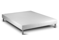 Ensemble Matelas Sommier 140x190 cm - Sommier Blanc (déjà monté) - Vitalmemo Back Ensemble Matelas Sommier 140x190 cm - Sommier Blanc (déjà monté) - Vitalmemo Back