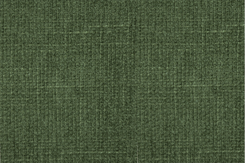 Lit 2x100x200 cm avec Tête de lit à lignes - Tissu Toile natté