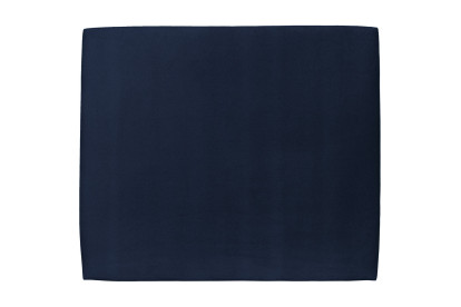 Tête de lit 135 cm Tapissée - Tissu Velours Bleu Ocean