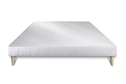 Ensemble Matelas Sommier 140x200 cm - Sommier Blanc (déjà monté) - Flexy