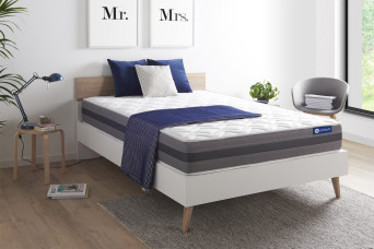 Matelas 140x190 cm Latex et mémoire de forme - Actilatex Relax