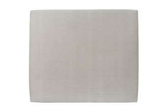 Tête de lit 200 cm Tapissée - Tissu Velours Gris Clair