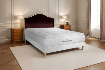 Matelas 140x190 cm Ressorts ensachés et Mémoire de forme - George V