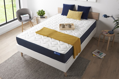 Matelas 90x190 cm Latex et mémoire de forme - Actilatex Life