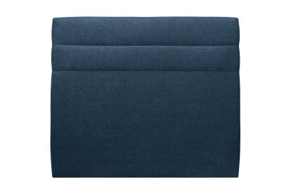 Tête de lit 200 cm Lignes - Tissu Toile Natté Bleu Ocean