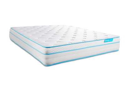 Matelas 160x200 cm Ressorts ensachés et Mémoire de forme - BodyZone+