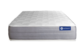 Matelas 120x200 cm Ressorts ensachés et Mémoire de forme - Actiflex Dream