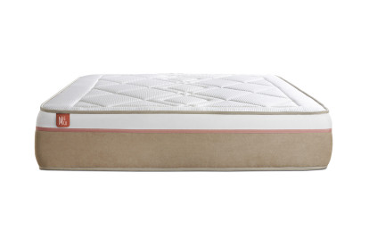 Matelas 160x200 cm Ressorts ensachés et Mémoire de forme - Le Soyeux