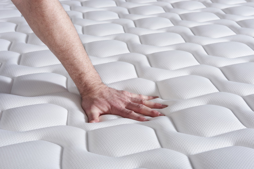 Ensemble Matelas Sommier 80x190 cm - Sommier Gris (en kit) - Actiflex Max