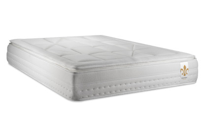 Pack lit complet 140x190 cm - Matelas + Sommier Gris (en kit) + 2 oreillers + Couette - Vingt-Huit PLUS