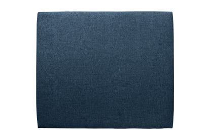 Tête de lit 200 cm Tapissée - Tissu Toile Natté Bleu Ocean