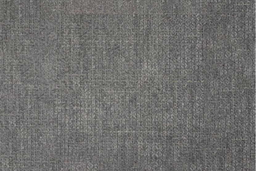 Lit 2x100x200 cm avec Tête de lit à lignes - Tissu Toile natté