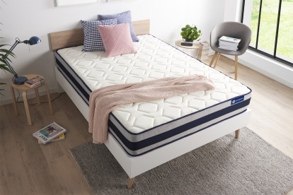 Matelas 90x190 cm Latex et mémoire de forme - Actilatex Ergo