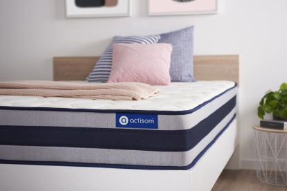 Matelas 90x200 cm Latex et mémoire de forme - Actilatex Ergo