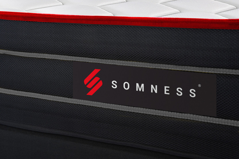 Ensemble Matelas Sommier 90x190 cm - Sommier Blanc (en kit) - Boost