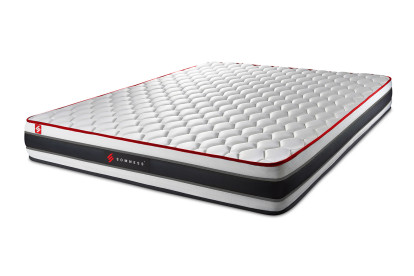 Matelas 200x200 cm Ressorts ensachés et Mémoire de forme - Energy
