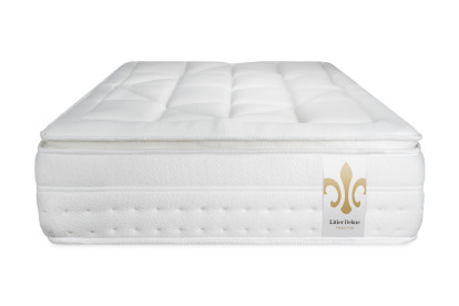 Ensemble Matelas Sommier 90x190 cm - Sommier Gris (en kit) - Vingt-Huit PLUS