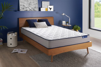Matelas 140x200 cm Ressorts ensachés et Mémoire de forme - Actiflex Form