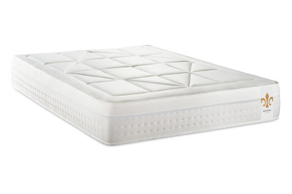 Ensemble Matelas Sommier 180x200 cm - Sommier Blanc (en kit) - Vingt-Huit
