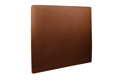 Tête de lit 135 cm Tapissée - Tissu Bouclette Terracotta