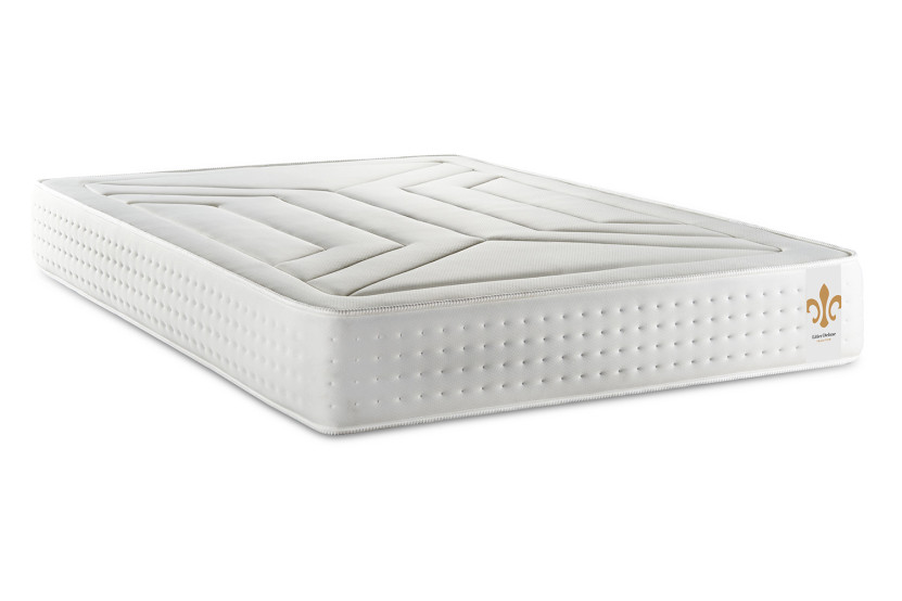 Ensemble Matelas Sommier 140x190 cm - Sommier Blanc (en kit) - Vingt-Quatre
