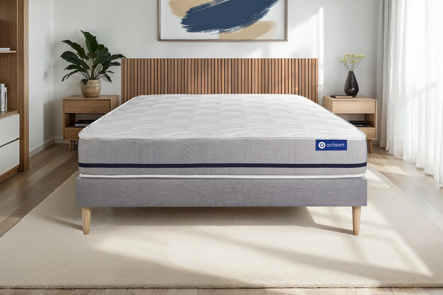 Ensemble Sommier Matelas 160x200