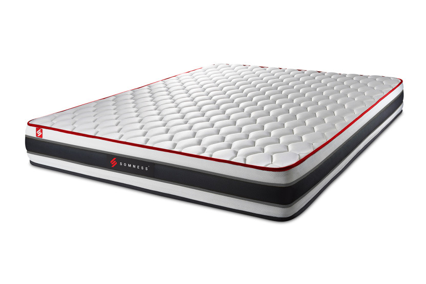 Matelas 160x200 cm Ressorts ensachés et Mémoire de forme - Energy