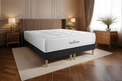 Matelas 200x200 cm Ressorts ensachés et Mémoire de forme - Windsor