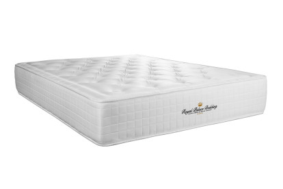 Ensemble Matelas Sommier 200x200 cm - Sommier Noir (déjà monté) - Buckingham