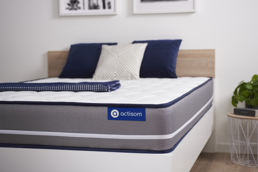 Matelas 100x190 cm Latex et mémoire de forme - Actilatex Pur