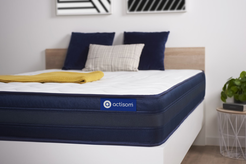 Matelas 90x200 cm Latex et mémoire de forme - Actilatex Tech