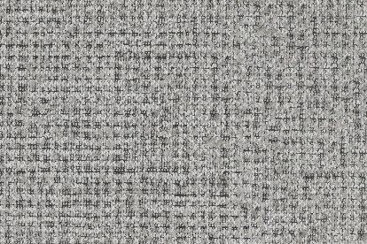 Canapé d'angle 4 places - 2 modules convertibles : Canapé 3 places + Pouf - Tissu tweed Gris