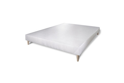 Ensemble Matelas Sommier 160x200 cm - Sommier Blanc (déjà monté) - Trente PLUS