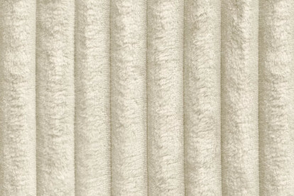 Canapé 3 places - 2 modules convertibles : Canapé 2 places + Fauteuil - Velours côtelé XL Beige