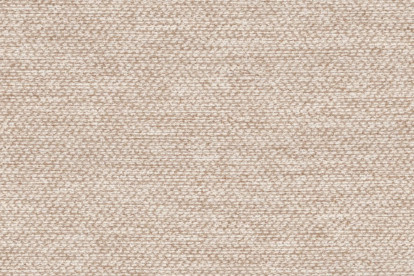Canapé d'angle 6 places - 3 modules convertibles : Canapé 3 places + Fauteuil + Pouf - Tissu lisse Beige