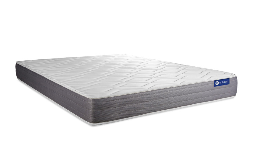 Ensemble Matelas Sommier 160x195 cm - Sommier Blanc (en kit) - Actimemo Dream