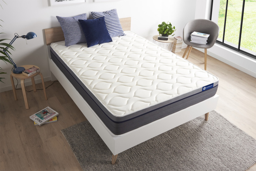 Matelas 75x190 cm Latex et mémoire de forme - Actilatex Zen