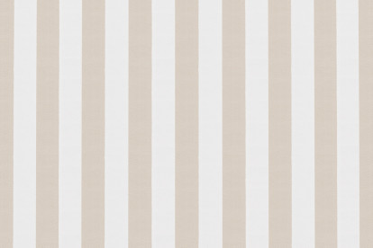 Méridienne modulable - Tissu extérieur à rayures, blanc et beige