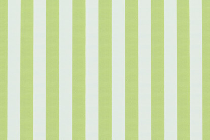 Fauteuil modulable - Tissu extérieur à rayures, blanc et vert anis
