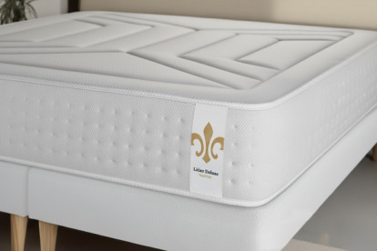 Matelas 140x200 cm Ressorts ensachés et Mémoire de forme - Vingt-Quatre