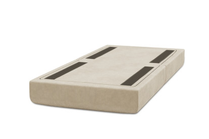 Pouf convertible et modulable - Velours côtelé Beige