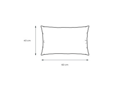 Pack 2 Oreillers à mémoire de forme 60x40 cm