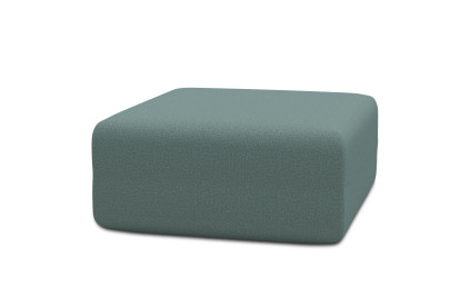 Pouf non convertible et modulable - Tissu lisse Vert