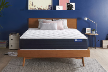 Matelas 160x200 cm Ressorts ensachés et Mémoire de forme - Actiflex Sleep