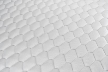 Ensemble Matelas Sommier 160x200 cm - Sommier Blanc (déjà monté) - Vitalspring
