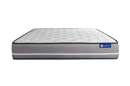 Matelas 200x200 cm Latex et mémoire de forme - Actilatex Pur